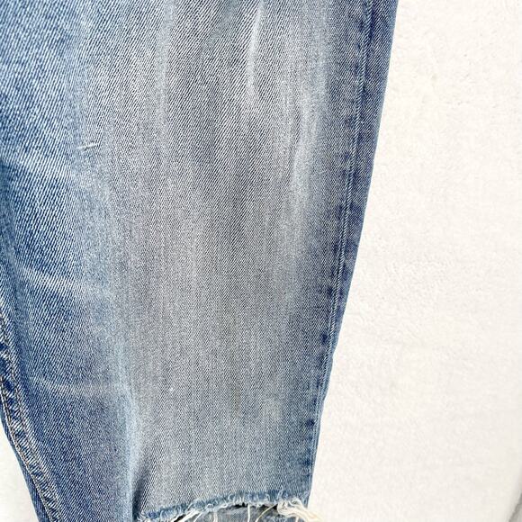 GRLFRND Karolina Mid Rise Straight Leg Slashed Jeans Womens Size 26 - Picture 4 of 9